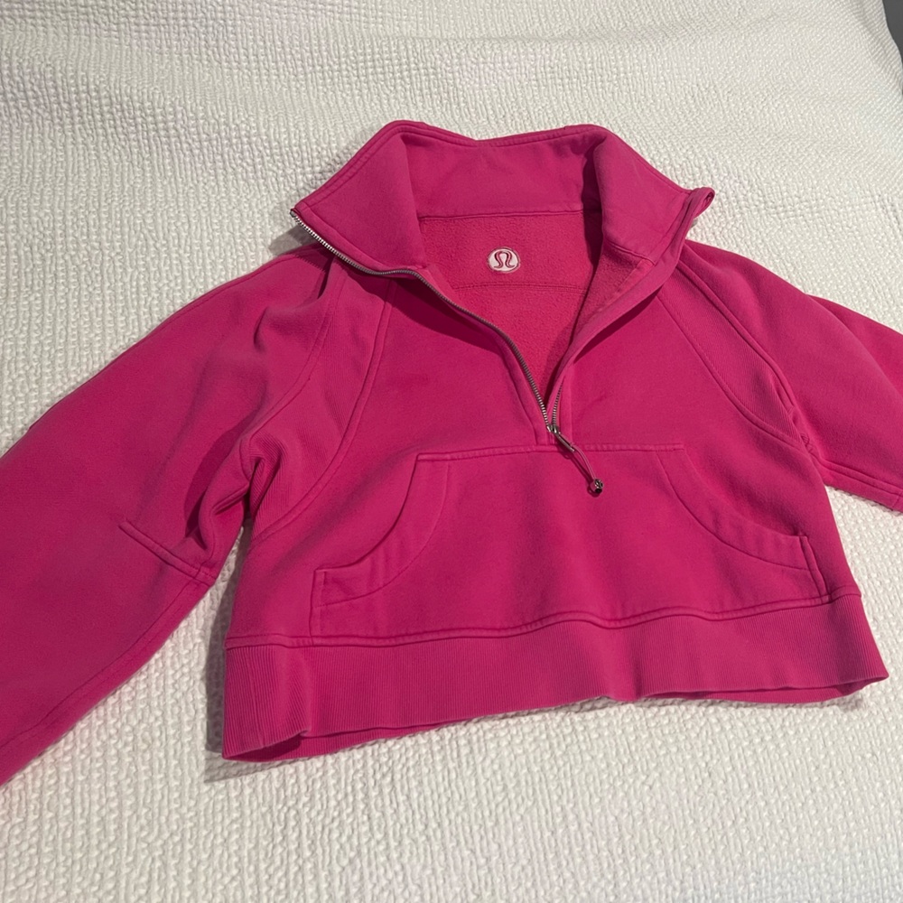 Lululemon Athletica Scuba Oversized Half Zip Hoodie - Picture 2 of 4